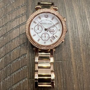 Michael Kors Rose Gold Watch